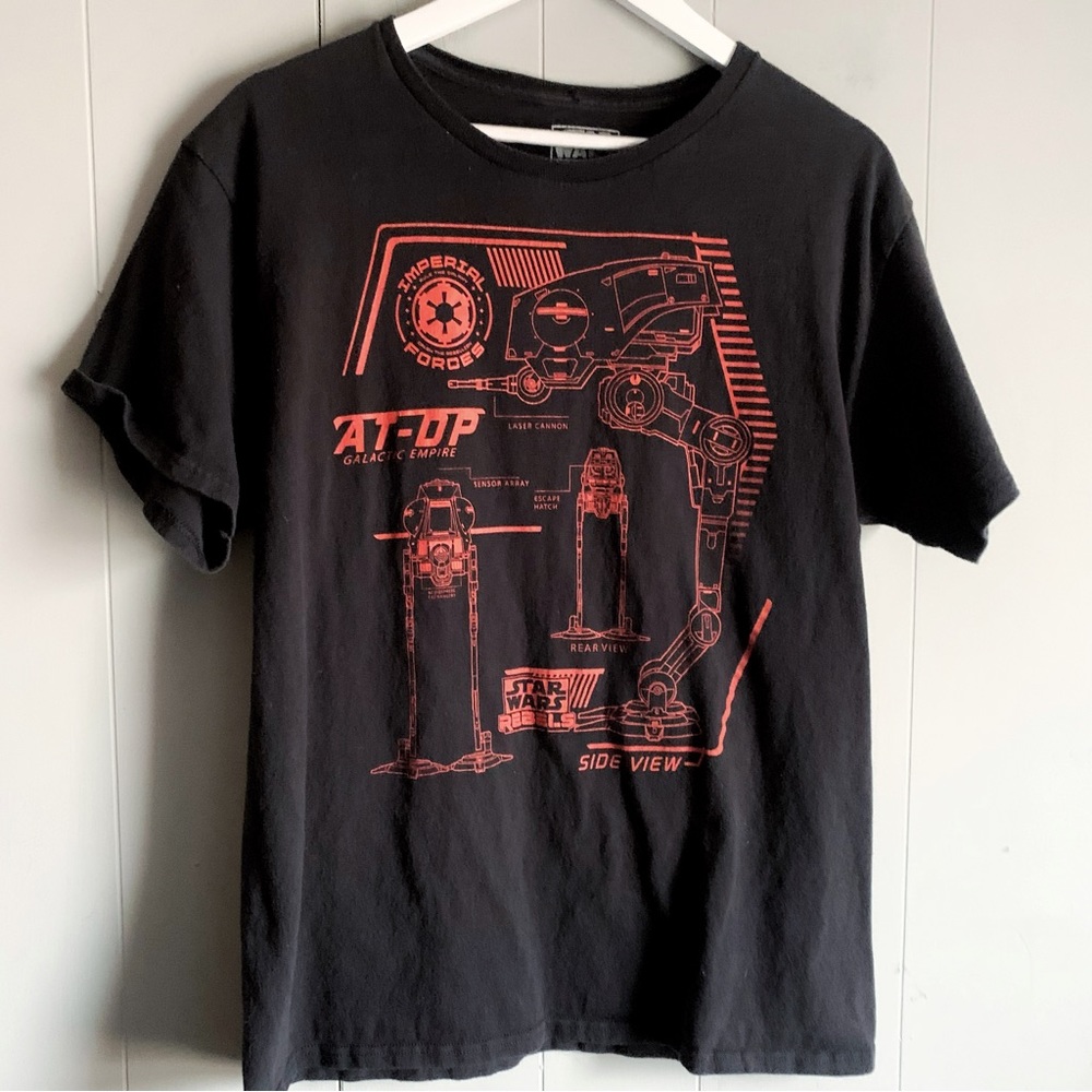 STARS WARS Rebels Graphic Tee Lucas Film Large
